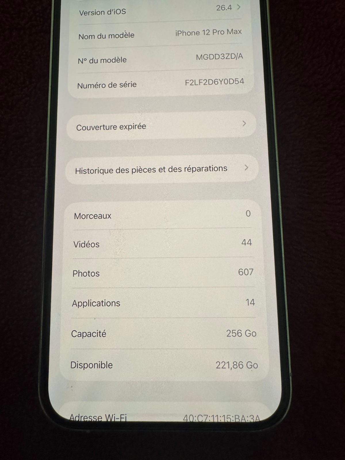 Iphone 12 pro max 256gb 4
